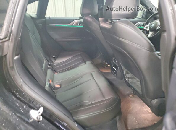 WBY33AW05NFM42406 2022 BMW I4 Black Widok tylnych siedzeń