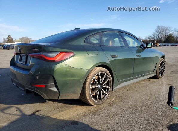 WBY33AW05NFN01616 2022 BMW I4 Green უკანა მარჯვენა