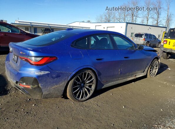 WBY33AW07NFM77108 2022 BMW I4 Blue Հետևի աջ