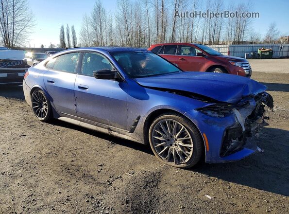 WBY33AW07NFM77108 2022 BMW I4 Blue Առջևի աջ