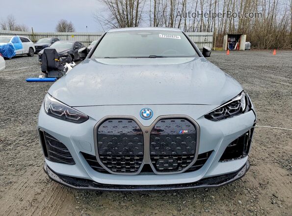WBY33AW09NFN17141 2022 BMW I4 Gray Вид спереду