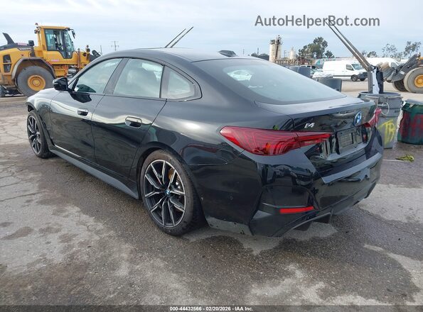 WBY33HD06SFV16665 2025 BMW I4 Black უკანა მარცხენა