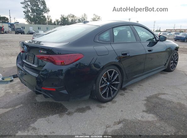 WBY33HD06SFV16665 2025 BMW I4 Black უკანა მარჯვენა
