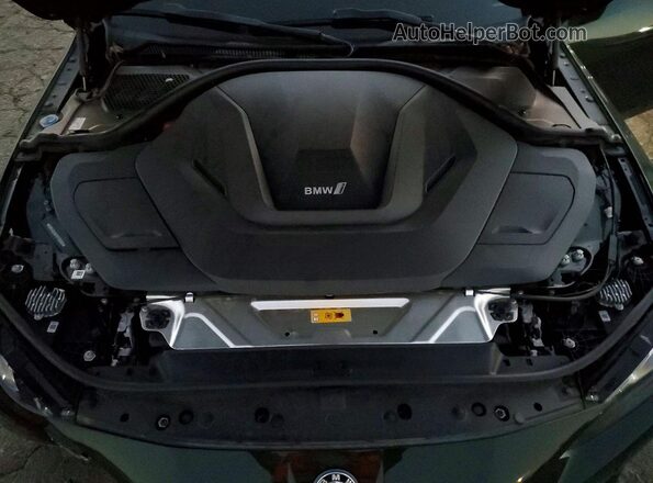 WBY43AW01RFS09620 2024 BMW I4 Green Widok wnętrza z tyłu