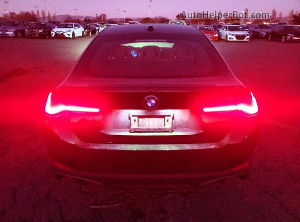 WBY43AW01RFS09620 2024 BMW I4 Green Widok z tyłu