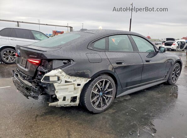 WBY43AW03RFS63517 2024 BMW I4 Black Հետևի աջ