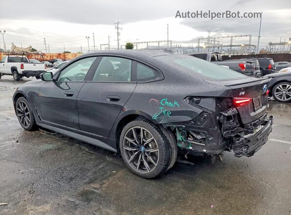 WBY43AW03RFS63517 2024 BMW I4 Black Հետևի ձախ