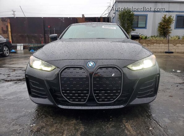 WBY43AW03RFS63517 2024 BMW I4 Black Դիմացի տեսք