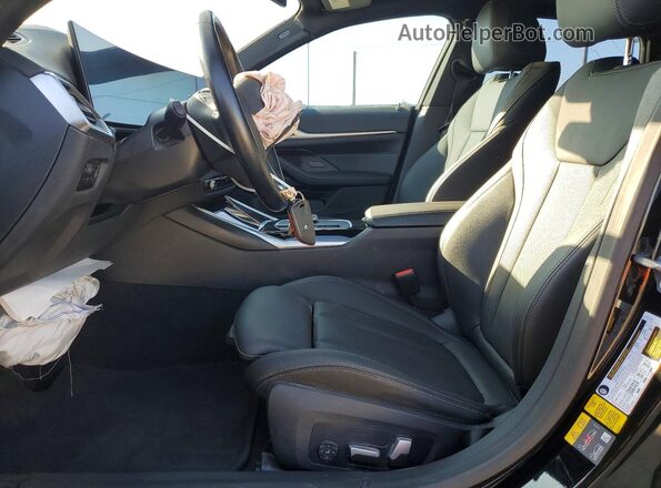 WBY43AW05PFR31699 2023 BMW I4 Black Widok deski rozdzielczej