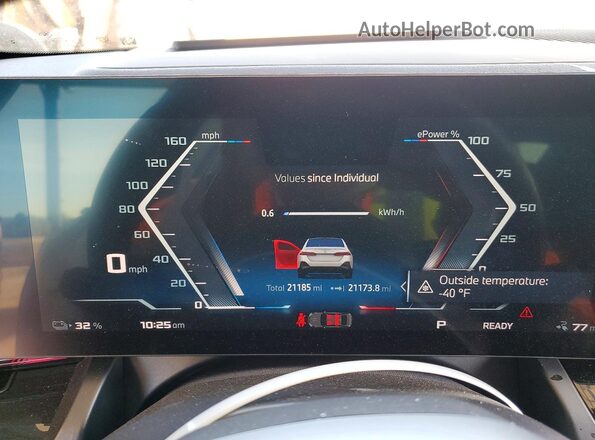 WBY43FK0XRCR39367 2024 BMW OTHER White ხელსაწყოთა პანელის ხედი