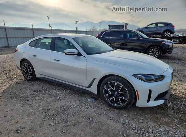 WBY43HD00SFT65939 2025 BMW I4 White Delantero derecho