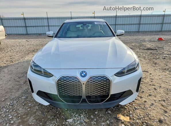 WBY43HD00SFT65939 2025 BMW I4 White Vista frontal
