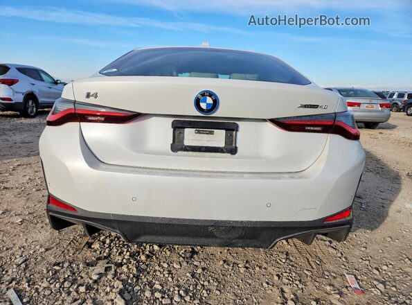 WBY43HD00SFT65939 2025 BMW I4 White Vista trasera