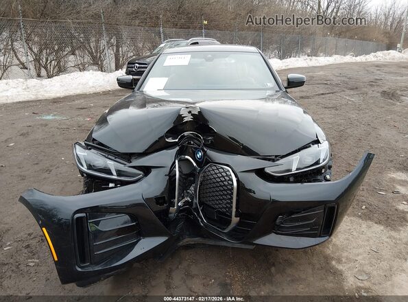 WBY43HD02SFV80559 2025 BMW I4 Black უკანა სალონის ხედი