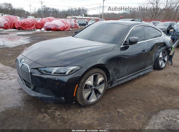 WBY43HD07SFU60577 2025 BMW I4 Black Przód lewy