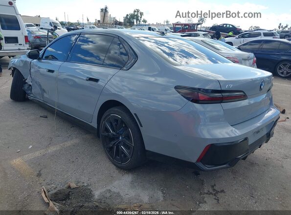 WBY53EJ09PCN73592 2023 BMW 7 SERIES Gray Rear left