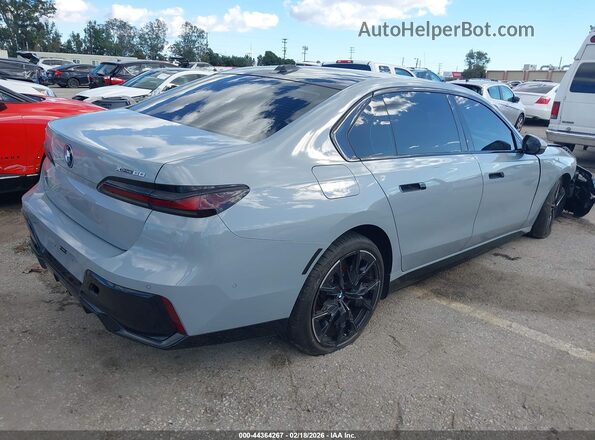 WBY53EJ09PCN73592 2023 BMW 7 SERIES Gray Rear right