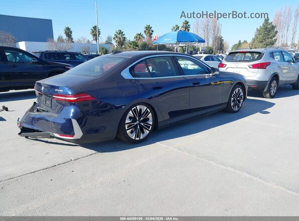 WBY63HG04TCU94709 2026 BMW OTHER Blue Задня права чверть