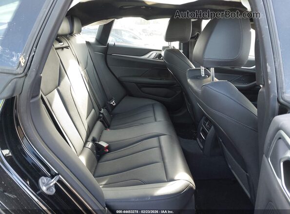 WBY73AW04RFR62328 2024 BMW I4 Black VIN კოდის სტიკერის ხედი