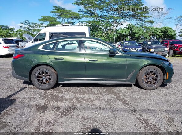 WBY73AW08PFP99468 2023 BMW I4 Green უკანა სალონის ხედი