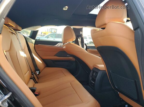 WBY73AW0XNFN08014 2022 BMW I4 Black Widok tylnych siedzeń