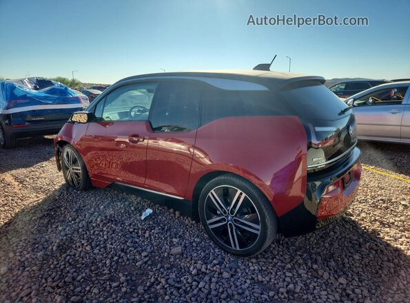 WBY7Z2C57JVE61810 2018 BMW I3 Red უკანა მარცხენა