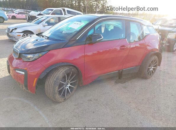 WBY7Z2C5XJVE65009 2018 BMW I3 Красный Передняя левая четверть