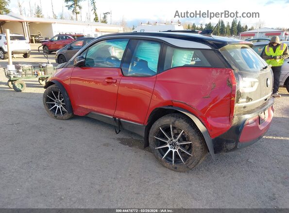 WBY7Z2C5XJVE65009 2018 BMW I3 Красный Задняя левая четверть