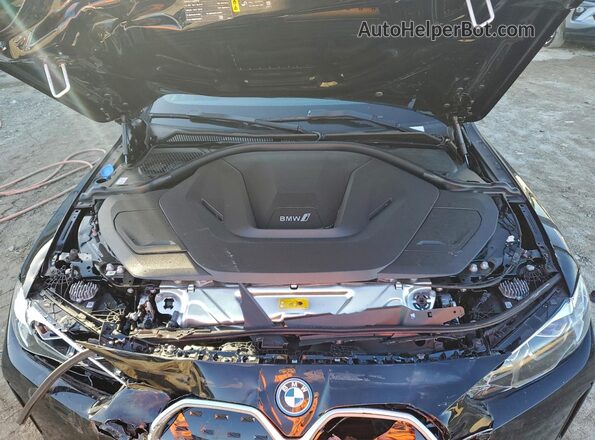 WBY83FB04RFT24507 2024 BMW I4 Black Rear interior view
