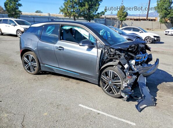 WBY8P2C06M7J37817 2021 BMW I3 Черный Передняя правая четверть