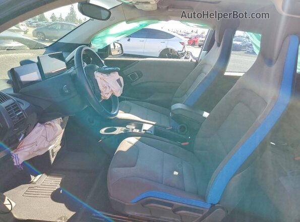WBY8P2C06M7J37817 2021 BMW I3 Черный Вид салона спереди