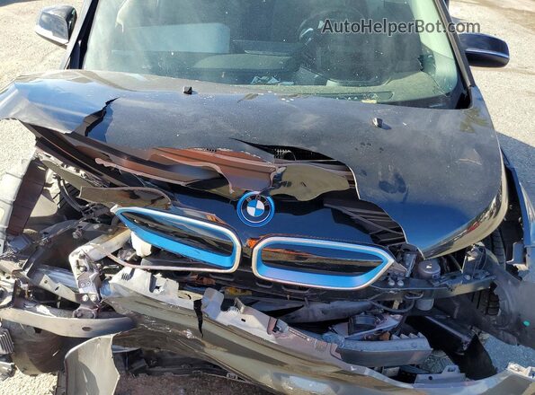 WBY8P2C06M7J37817 2021 BMW I3 Черный Вид задней части салона