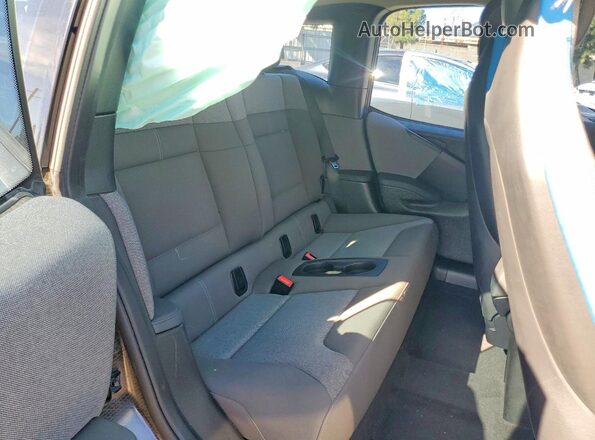 WBY8P2C06M7J37817 2021 BMW I3 Черный Вид задних сидений