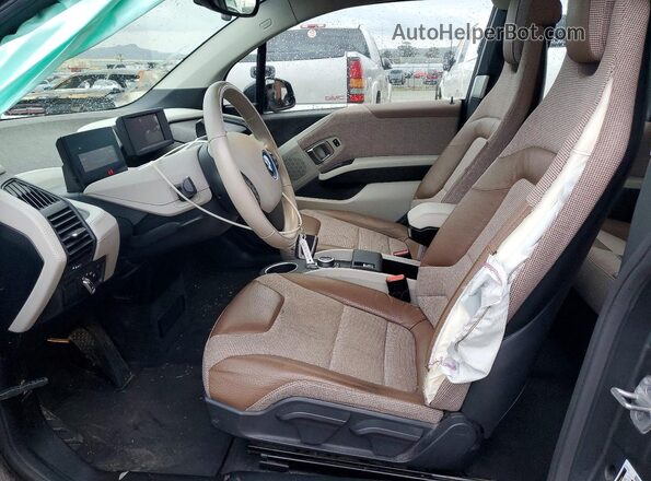 WBY8P2C07L7G88498 2020 BMW I3 Blue წინა სალონის ხედი