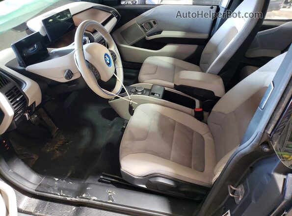 WBY8P4C55K7E46167 2019 BMW I3 Синий Вид салона спереди