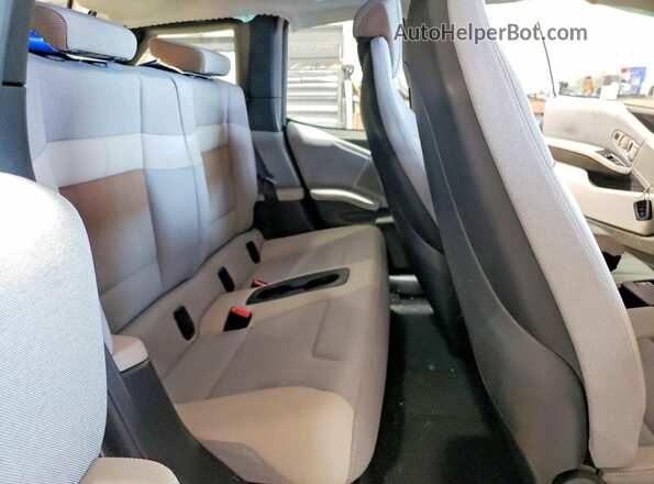 WBY8P4C55K7E46167 2019 BMW I3 Синий Вид задних сидений