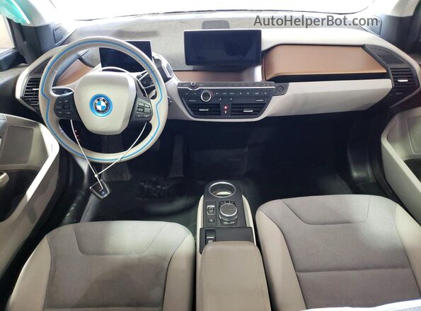 WBY8P4C55K7E46167 2019 BMW I3 Синий Вид панели приборов