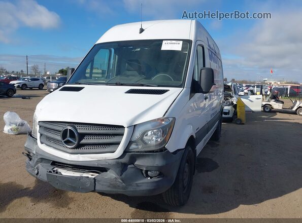 WD3PE7DD2GP199585 2016 MERCEDES-BENZ SPRINTER White წინა მარცხენა ხედი სამი მეოთხედიდან