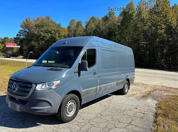 WD4PF1CD8KP143442 2019 MERCEDES-BENZ SPRINTER Blue Tył prawy