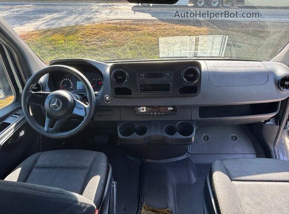 WD4PF1CD8KP143442 2019 MERCEDES-BENZ SPRINTER Blue Widok tylnych siedzeń