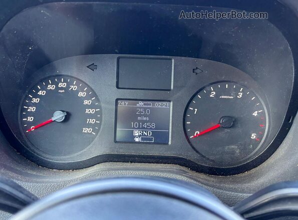 WD4PF1CD8KP143442 2019 MERCEDES-BENZ SPRINTER Blue Widok zestawu wskaźników