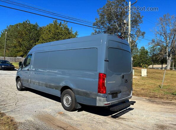 WD4PF1CD8KP143442 2019 MERCEDES-BENZ SPRINTER Blue Przód prawy