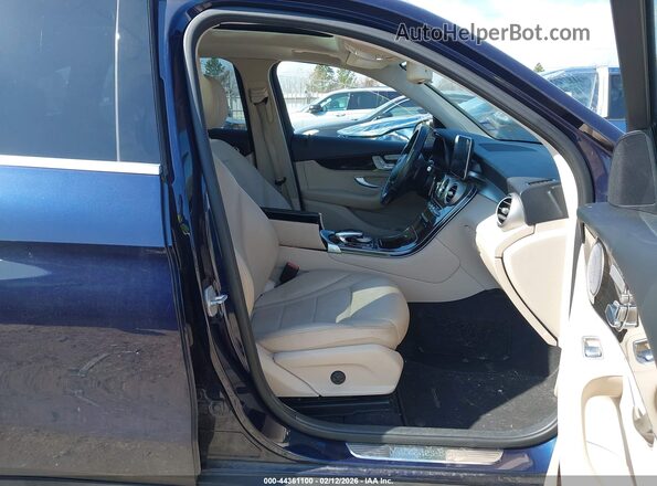 WDC0G4JB1GF051981 2016 MERCEDES-BENZ GLC 300 Dark Blue Вид салону спереду