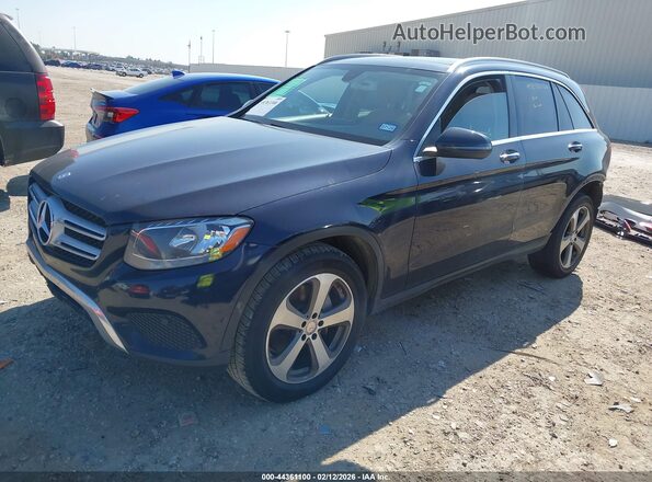 WDC0G4JB1GF051981 2016 MERCEDES-BENZ GLC 300 Dark Blue Передня ліва чверть