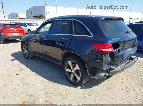 WDC0G4JB1GF051981 2016 MERCEDES-BENZ GLC 300 Dark Blue Задня ліва чверть