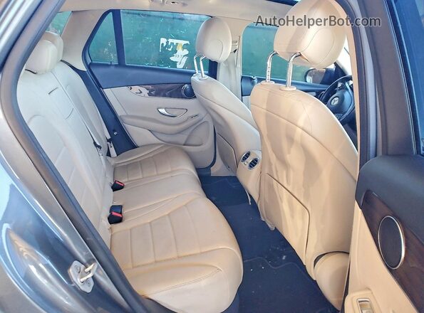 WDC0G4JB1GF060597 2016 MERCEDES-BENZ GLC-CLASS Gray Vista de los asientos traseros