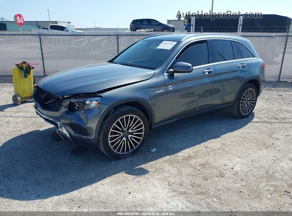 WDC0G4JB5JV061930 2018 MERCEDES-BENZ GLC 300 Gray Przód lewy