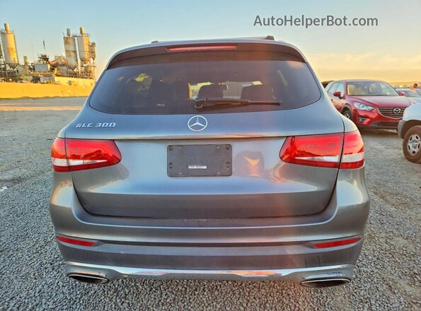 WDC0G4JB6GF015168 2016 MERCEDES-BENZ GLC-CLASS Gray Հետևի տեսք