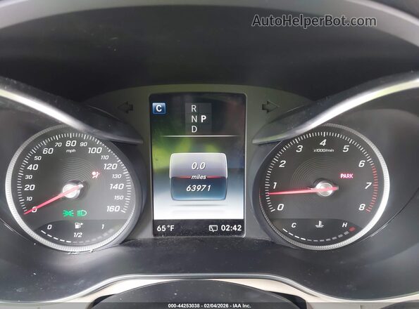 WDC0G4JB7KV172805 2019 MERCEDES-BENZ GLC 300 White Vista de los asientos traseros