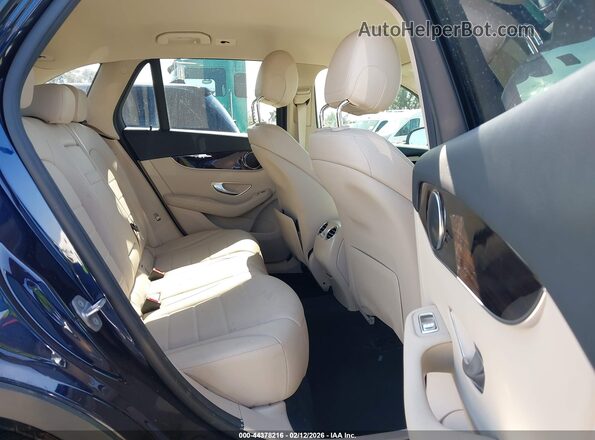 WDC0G4JB8HV008147 2017 MERCEDES-BENZ GLC 300 Dark Blue VIN კოდის სტიკერის ხედი